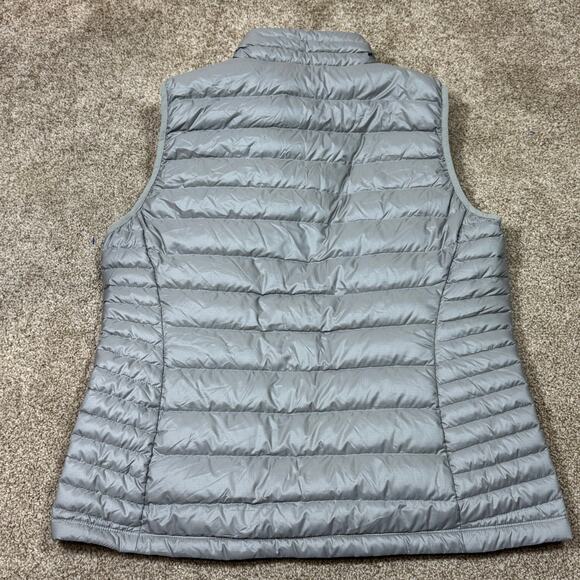 NWT Patagonia Women’s Puffer Vest Large 800 Fill Goose  Down Gray Blue - Picture 3 of 6
